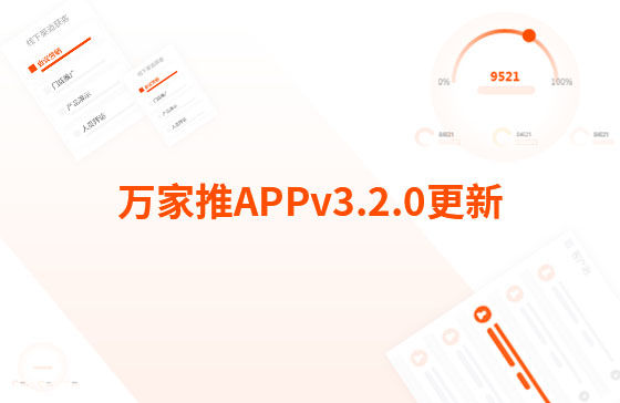 萬家推APPv3.2.0更新：【CRM】新增線索、客戶、訂單、